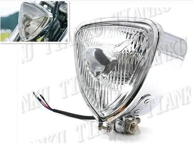 Металлические фары в стиле ретро для Kawasaki Vulcan Classic VN 400 VN500 VN800 900 1200 1500 1600 Cruisers