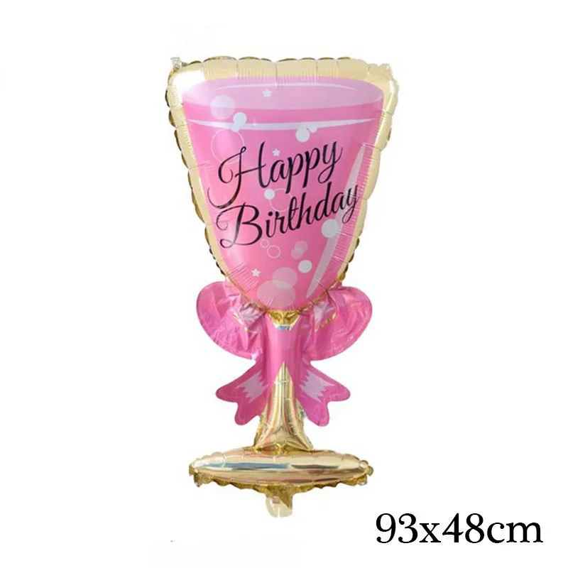 1pcs Foil Balloon Розовый фламинго день рождения декоративная бумага для вечеринок тарелки салфетки чашки Посуда Фламинго Свадебные украшения летние принадлежности для вечеринок - Цвет: 1pcs Foil Balloon