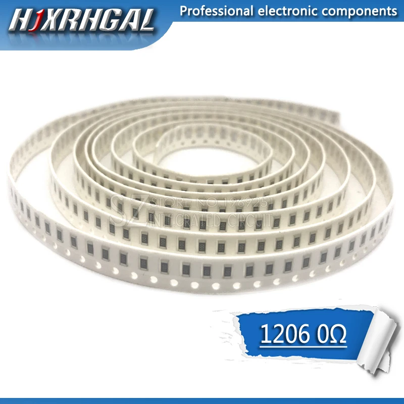 100 шт. 1206 SMD резистор 200 Ом проволочного чипа 0 25 W 1/4 200R 201 hjxrhgal|Резисторы| |