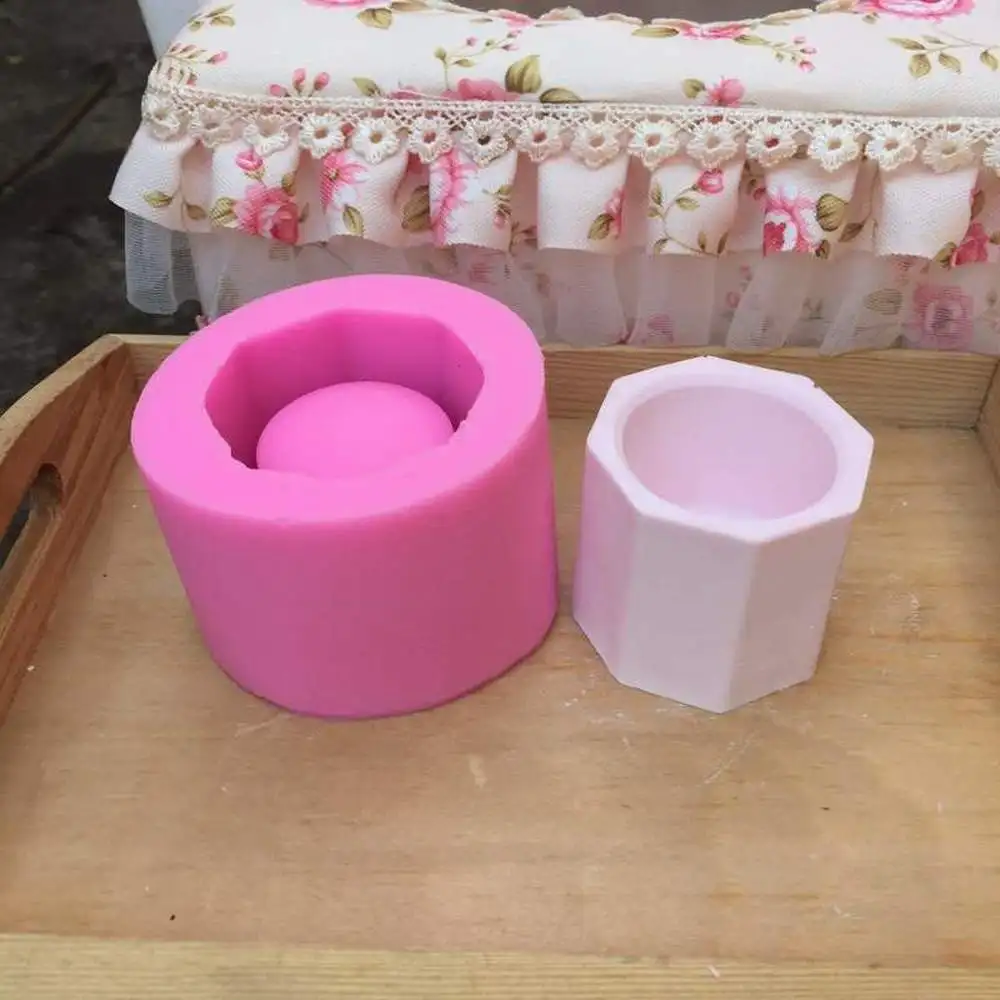 BK1142 мини ваза Форма стерео DIY бетон силиконовая форма гипсовые суккуленты