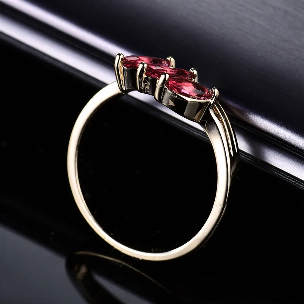 MOLIAM Valuable Rings for Women Gold-Color Cute Lady Fashion Cubic Zirconia Crystal Ring With Gift Box Fast Despatch MLR112 | Украшения и