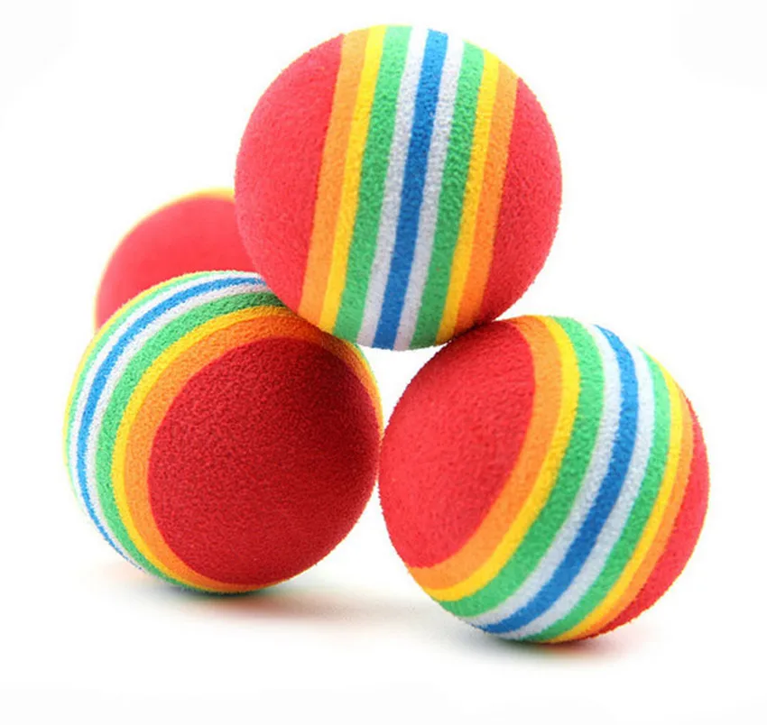 6 шт./лот маленькие цветные питомцы кошки котенка из мягкой пены радужные игровые