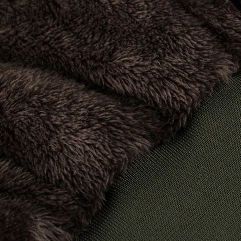 Мужская куртка в стиле милитари LIS ALICES теплая Повседневная с капюшоном и