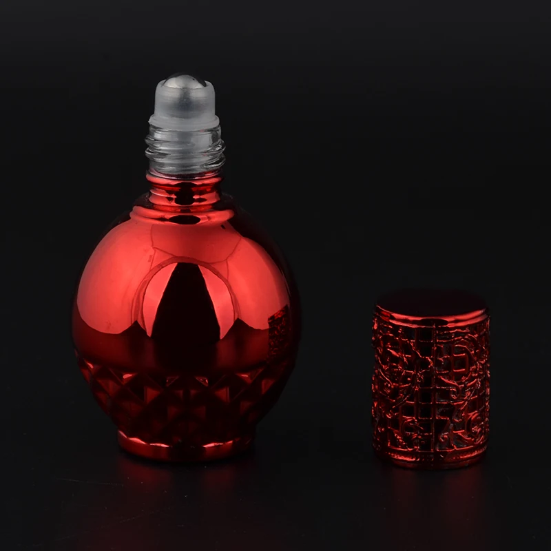 MUB-13ml Empty UV Glass Rollerball Bottle Portable Refillable Perfume Metal Roll-on Bottles For Essential Oil Travel Case | Красота и