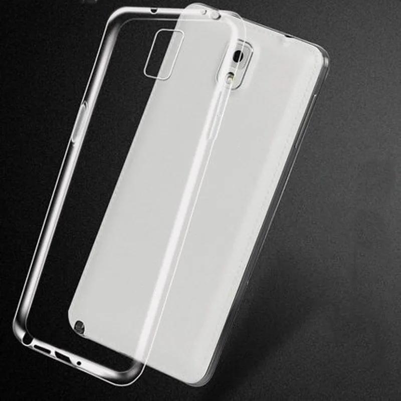 For Samsung GALAXY Note 3 N9006 N9002 case transparent TPU Cover NoteIII N9008 Smart phone Back G530 | Мобильные телефоны и