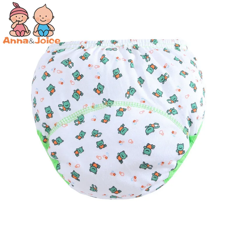 Детские тренировочные трусики 10 шт./лот 3 слоя|baby training pants|training pantscotton nappies |