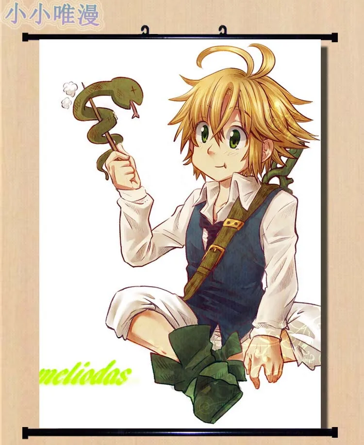 Аниме декоративная картина в Стиле персонажа Дианы из игры The Seven Deadly грехов Nanatsu no