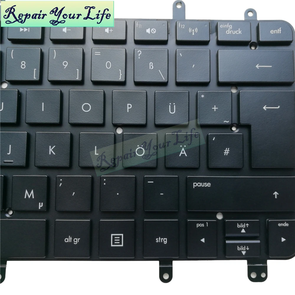 Клавиатура для ноутбука HP Envy 13 2000 SPECTRE XT PRO B000 Spectre GR оригинальная немецкая