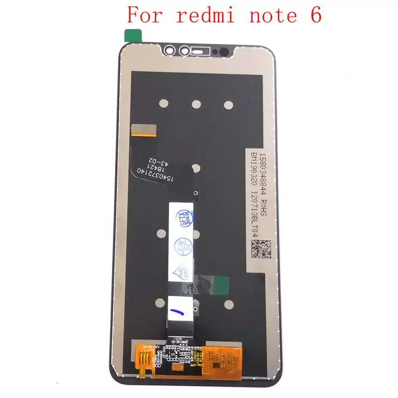 ЖК экран для Xiaomi Redmi Note 6 / pro с сенсорной панелью|Экраны мобильных телефонов| |