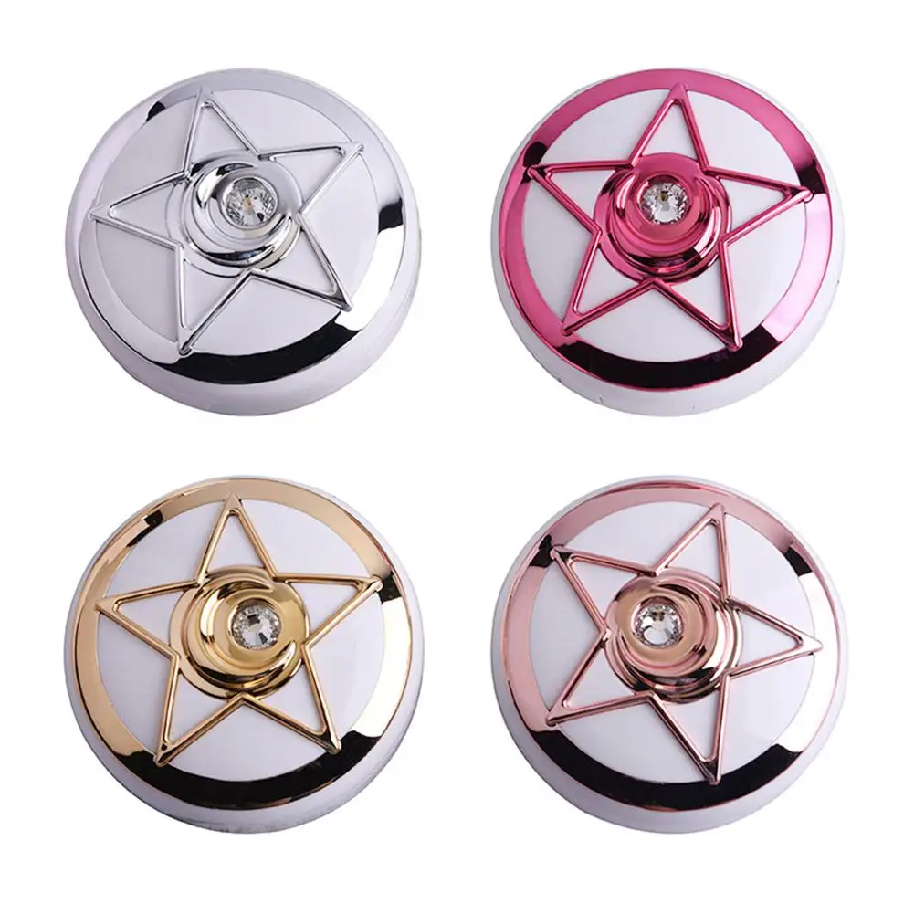 Блестящие Звездные очки невидимки пластиковый чехол с двойным окном портативные