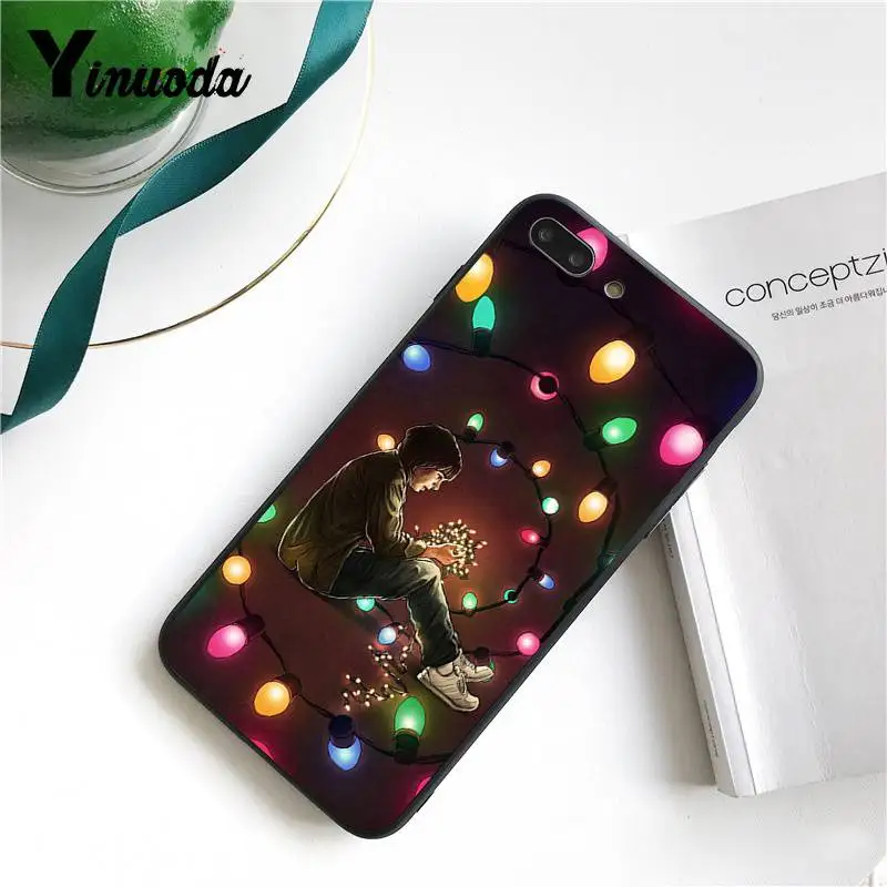 5 Yinuoda странные вещи Рождественские огни Coque Shell чехол для телефона для iPhone 7 X Чехол 6S 6plus 7 7plus 8 8Plus X 5 5S XS XR XSMAX - Цвет: 5