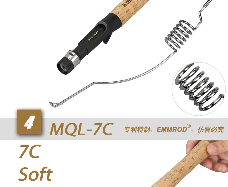 Новинка Emmrod, удочка для ловли, удлиненная удочка для ловли на приманку, удочка для ловли со льдом, лодка/удочка для плота, портативная удочка для ловли