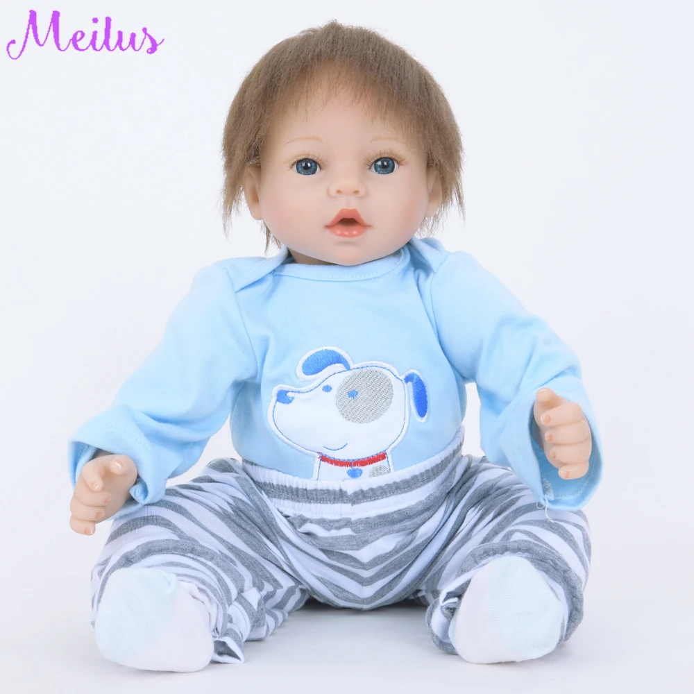 Reborn Baby Одежда для кукол силиконовая Марля тела детей 20 дюймов реалистичные