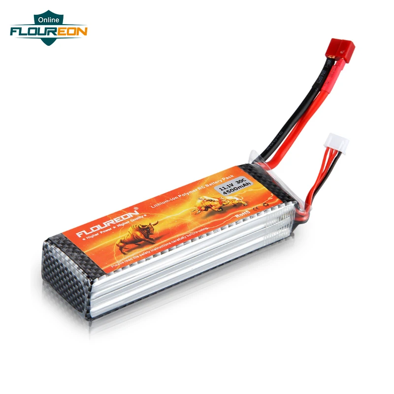 Floureon 3S LiPo 11 1 V 4500mAh 30C с Deans T Plug батарейный блок для RC автомобиля грузовика/Truggy