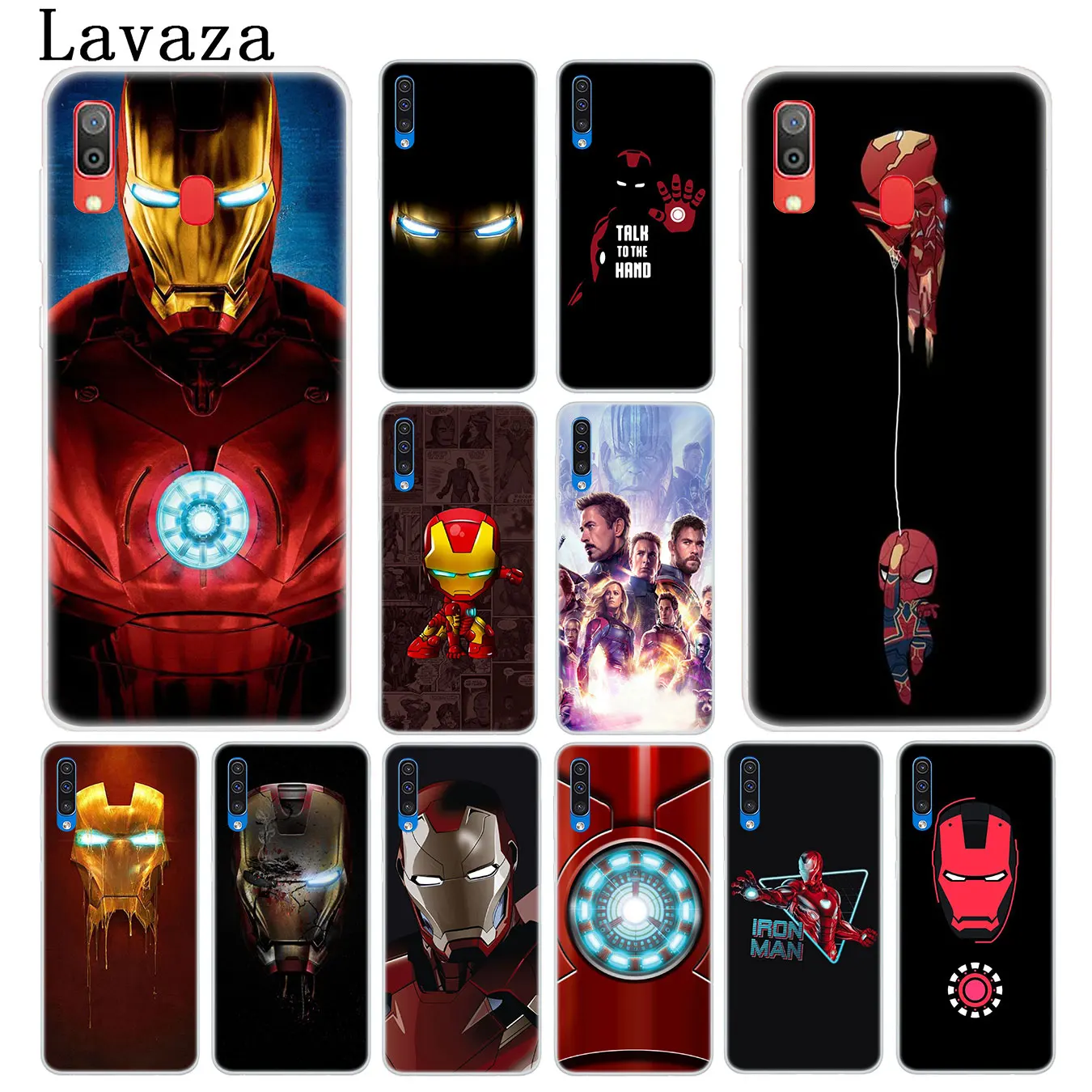 Твердый чехол для телефона Lavaza IronMan Iron Man Marvel Samsung Galaxy A20E M40 M30 M20 M10 A10 A20 A30 A40 A50 A60 A70