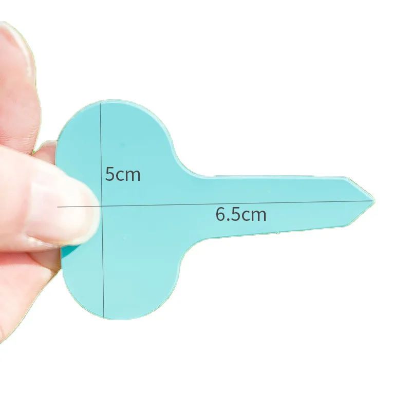 100 шт Пластиковые Т-образные садовые бирки украшения растительные Цветочные