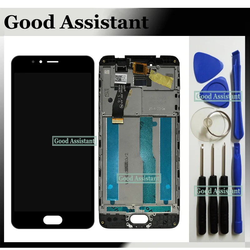 ЖК экран + сенсорный дигитайзер с рамкой для 5 2 &quotMeizu M5S meilan 5S M612 M612H M612M