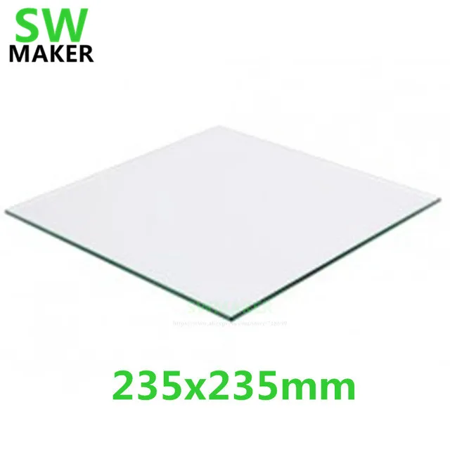 Creality Ender 3 Tevo Flash 3D принтер 235x235x3 мм 235x235x4 толщина боросиликатного стекла сборка