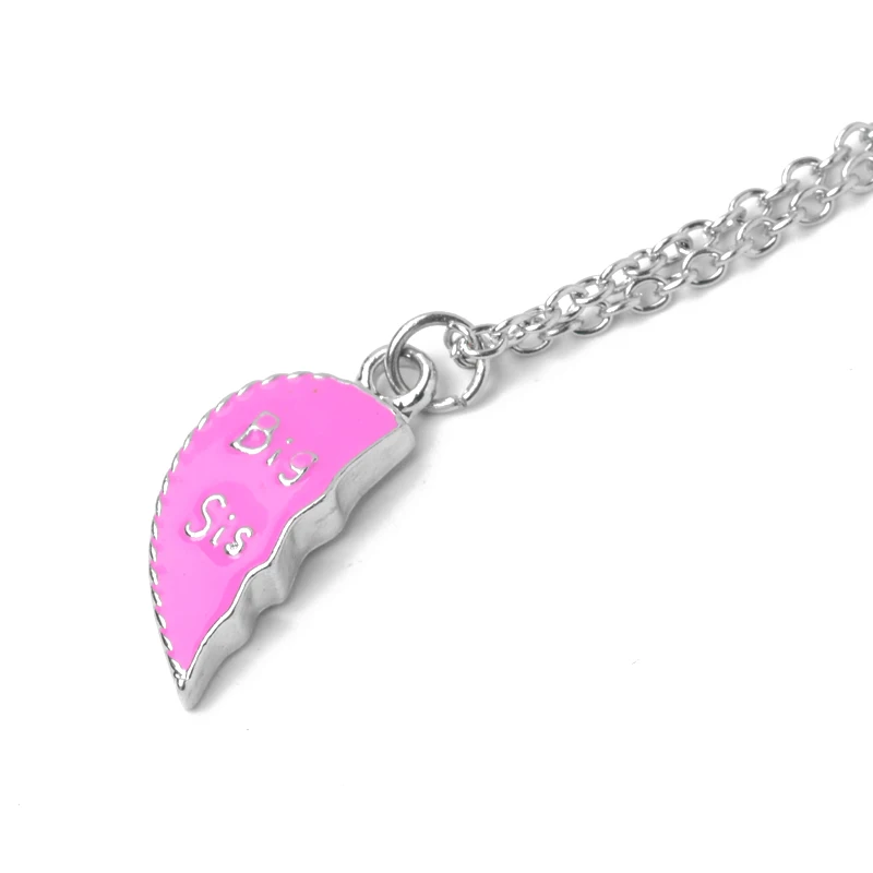 Ожерелье в форме сердца для мамы и дочки 3 шт.|mother daughter necklace|mother daughternecklace heart |