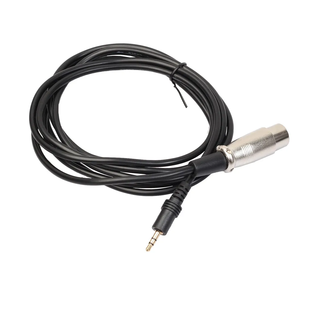 XLR 3 контактный разъем мама под прямым углом 1/8 5 мм стерео Mic аудиокабель кабель 3Mr