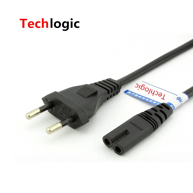 ЕС 1 5 м футов кабель питания для ноутбука ПК 2 штырька адаптер шнур|adapter cord|pc powerpower