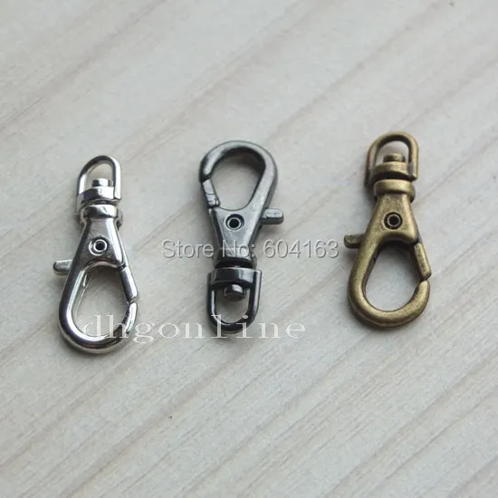 50 шт. триггер защелки поворотный зажим оборудование Омаров застежка ремешок 0 15