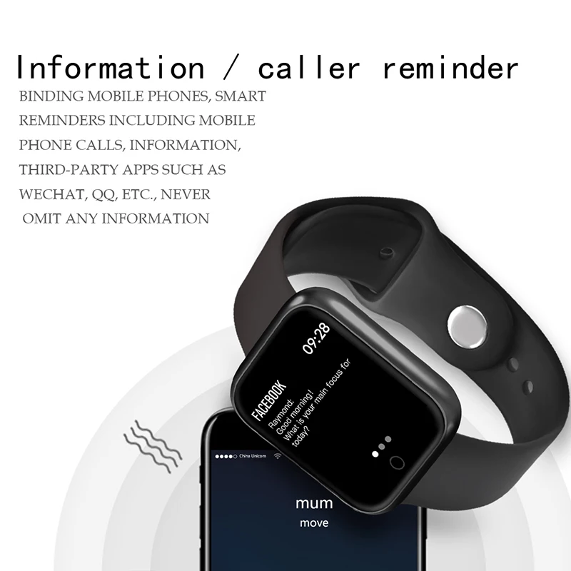 2019 Focusmart P70 Смарт-часы IP68 Водонепроницаемые пульсометр кровяное давление