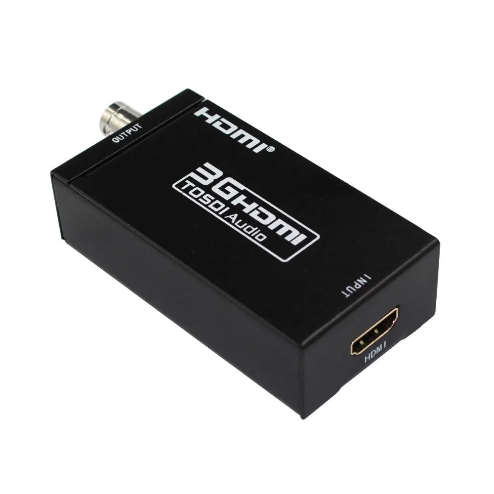 2 шт. HD HDMI to SDI SD конвертер адаптер 3G HDMI2SDI С EU UK или свяжитесь с нами Питание|Кабели