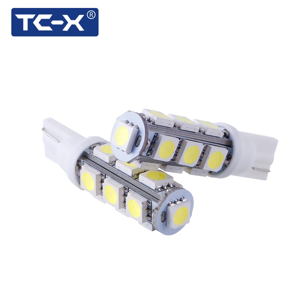 TC-X 5 пар T10 5050 194 168 192 Автомобильная бокосветильник ПА W5W 13 светодиодов 13smd