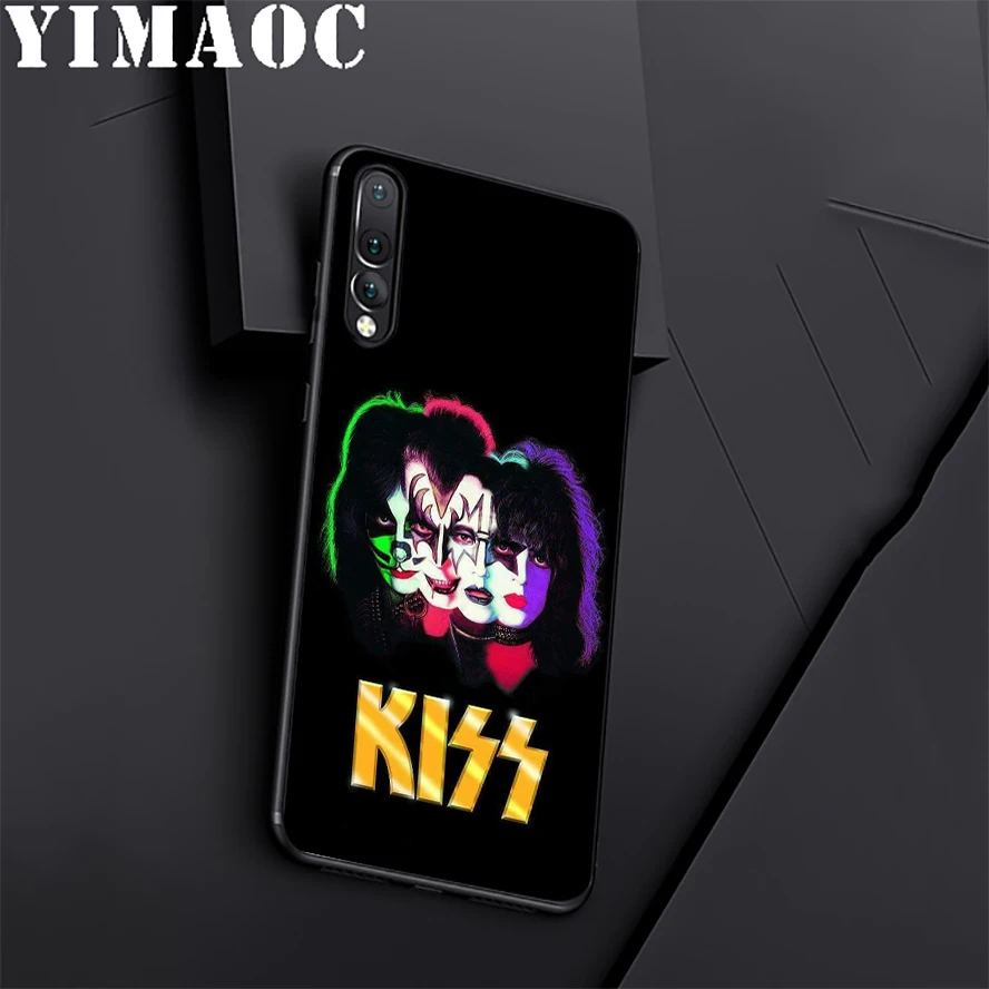 Мягкий силиконовый чехол YIMAOC Kiss Band для huawei Honor mate 10 P20 P10 P9 P8 P Smart Y6 6A 7A 7X 7C Lite Pro 2017 2018 |
