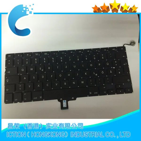 5 шт./лот новый ноутбук немецкая клавиатура 2009-2012 для Apple Macbook Pro A1278 MC700 MC724 MD313 MD314 |