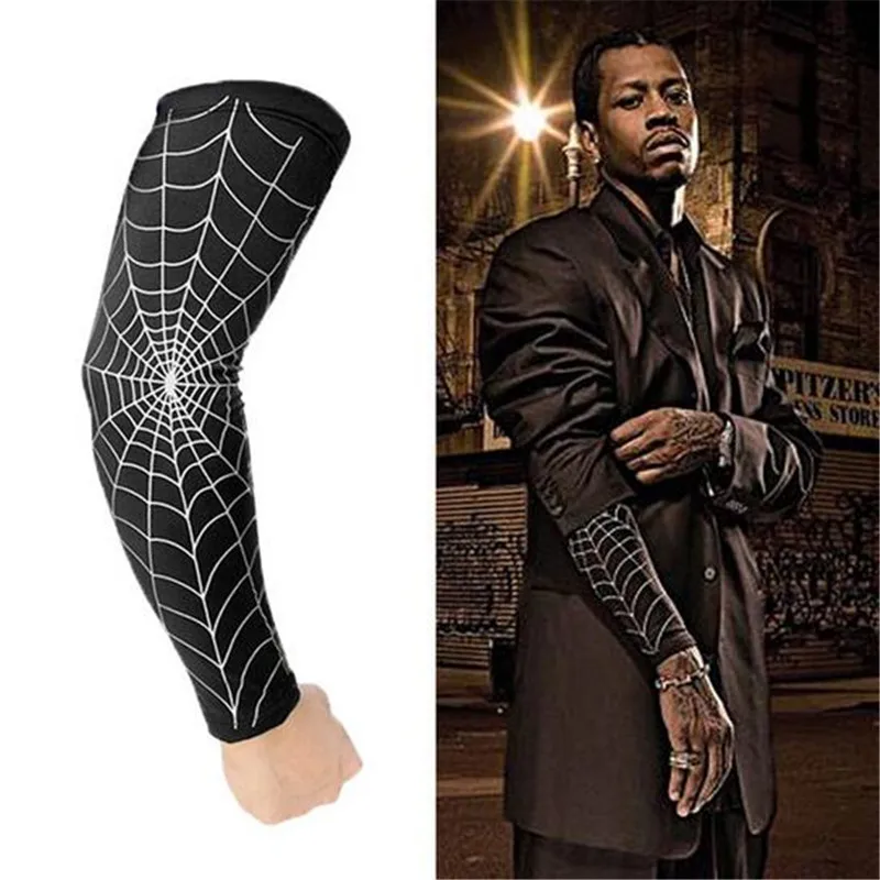 Налокотники Паук Спорт Безопасность Поддерживающие Эластичные Бандажа Рукава