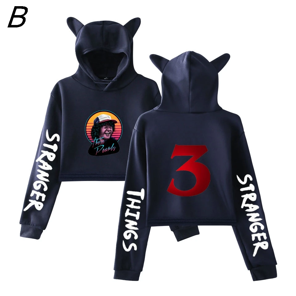 Новые вещи 3 повседневные толстовки с капюшоном Vrouwen Kawaii Nieuwste модель принт Стива