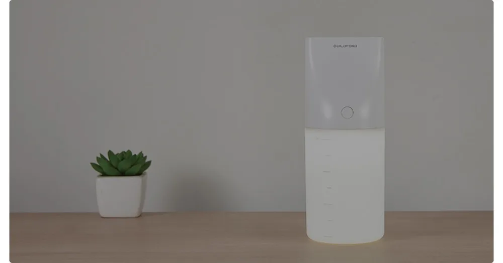 Xiaomi гилдфорд Uildford Настольный увлажнитель с ночной Светильник 320 мл Испарительный сроки бесшумный воды в домашних условиях пара выбросов