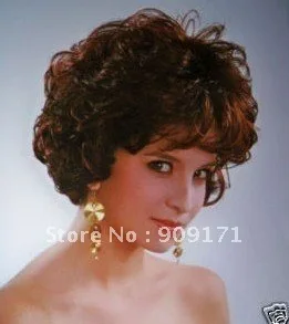 Плутон волос королева 2011 ЖЕНСКИЕ АКСЕССУАРЫ КОРОТКИЕ КАШТАНОВЫЕ ВОЛОСЫ ПАРИКИ