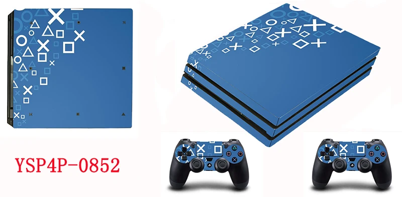 PS4 Pro стикер s Vinilo Play станция 4 PS 4 Pro наклейка для кожи чехол для sony Playstation 4 Pro консоль и контроллер аксессуары
