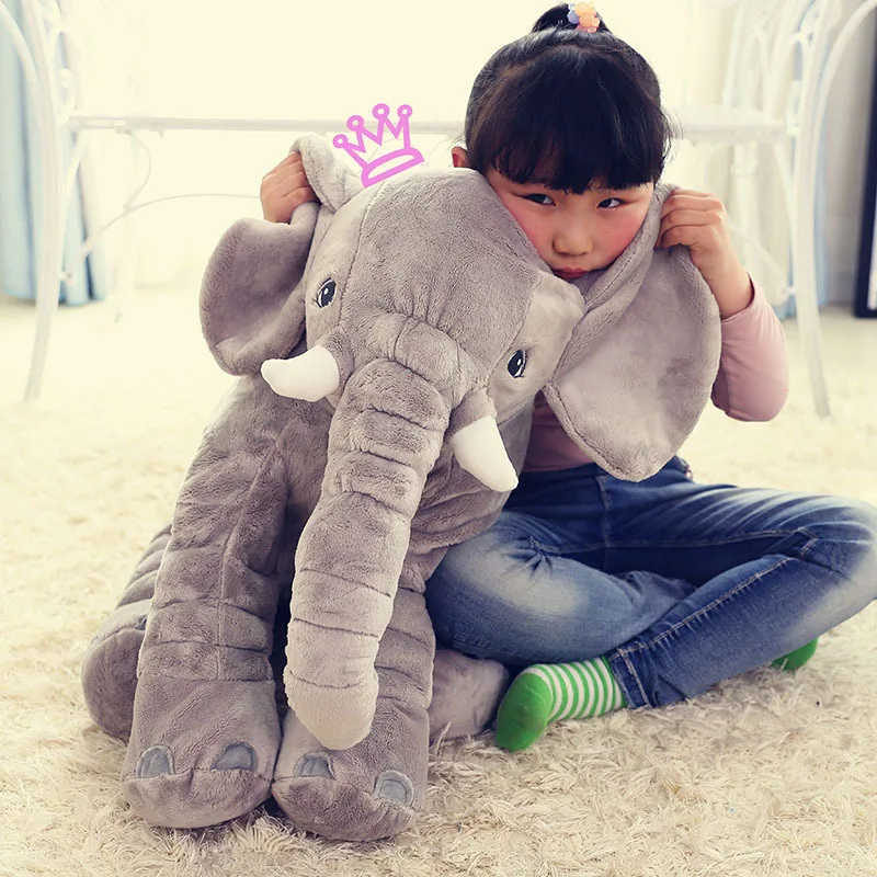 Игрушка плюшевая в виде гигантского слона для сна|pillow sleep|sleeping pillowpillows for sleeping |