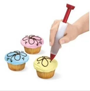 Силиконовая пластина ручка торт заварной крем Шоколадной глазури украшения