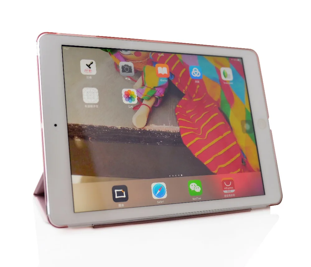 Чехол для Apple, ipad 9,7 дюймов / для ipad 6th, YCJOYZW-PU кожаный тонкий магнитный передний умный чехол+ Жесткий Чехол для ПК