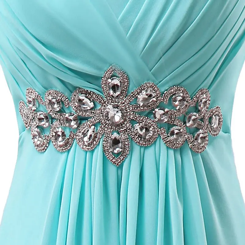 Новое поступление Элегантное Длинное платье вечернее шифоновое платье-трапеция