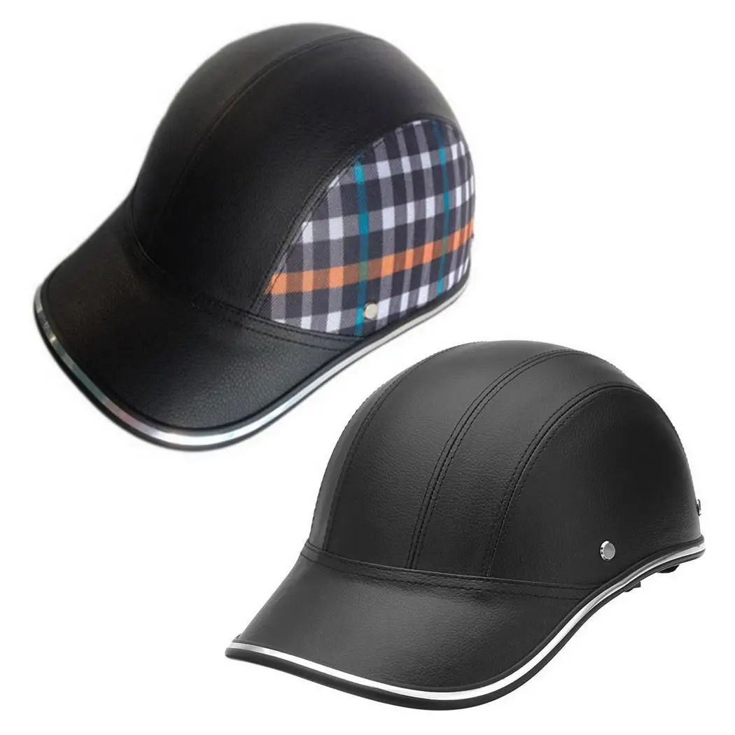 Мотоцикл велосипед Скутер с половиной шлема Бейсбол Кепки Стиль Защитная шляпа