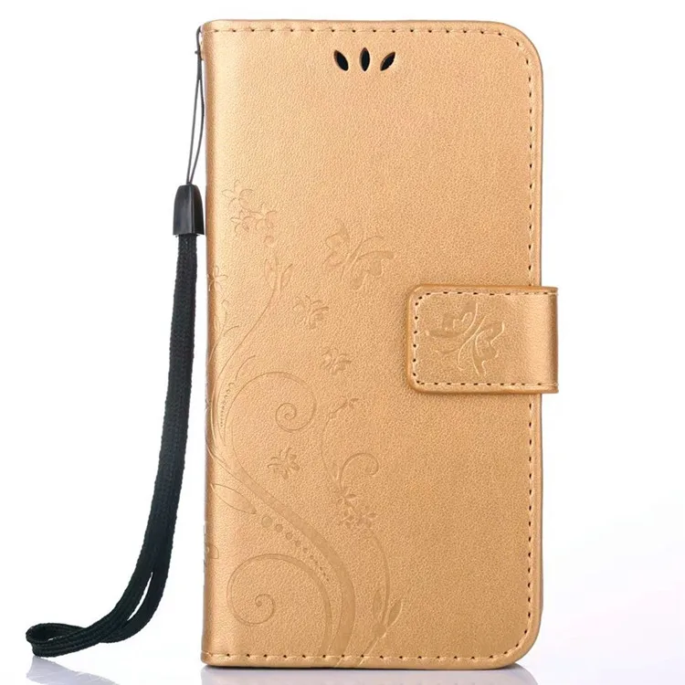 Gold Роскошные Флип-кейсы для huawei P Smart P20 Lite P30 Pro Y6 Pro Y7 Prime Honor 7A Pro 7C 8A из искусственной кожи с Откидывающейся Крышкой и функцией подставки - Цвет: Gold