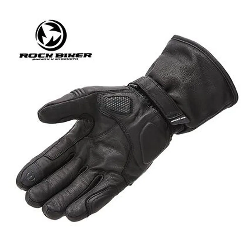 Новинка 2019 Длинные Стильные водонепроницаемые теплые Мотоциклетные Перчатки из