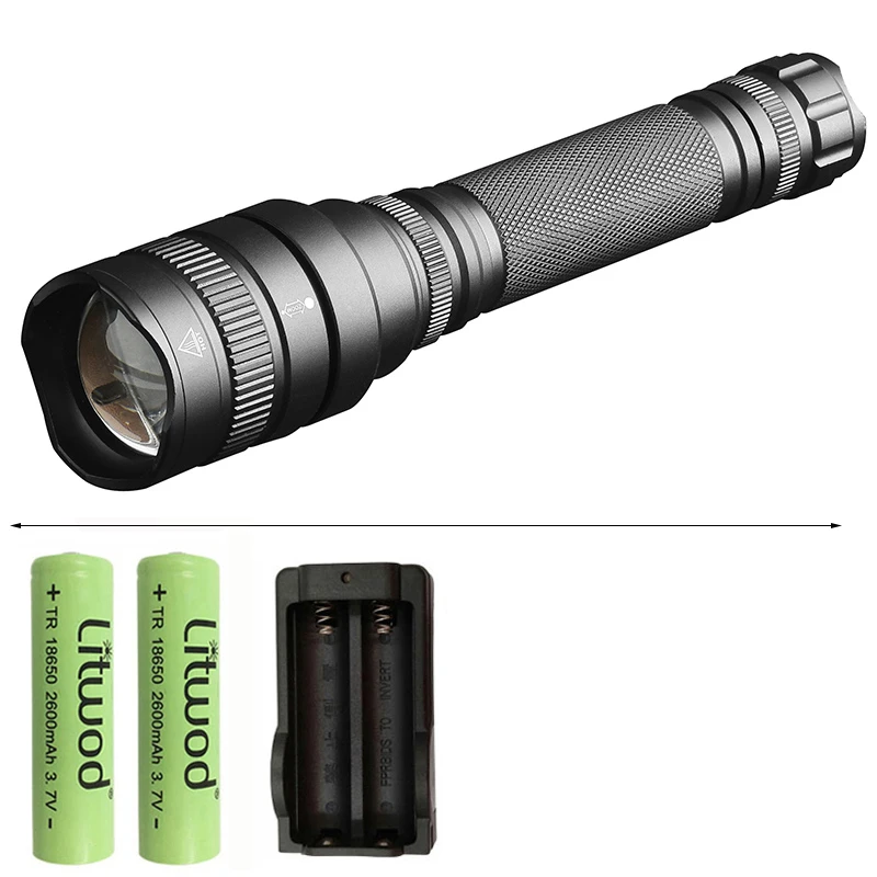 Yunmai CREE XHP70 3200lm мощный фонарь, светодиодный фонарик, мощный зум, тактический фонарь с батареей 18650 для кемпинга - Испускаемый цвет: Option F