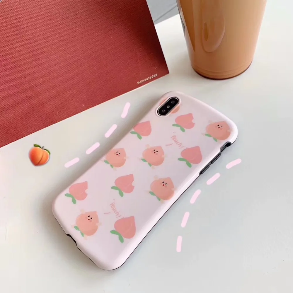 Small waist shape fruits Total package side soft and ultrathin For iphone 6 plus 7 8 7P 8P X XS Max XR Phone Case |