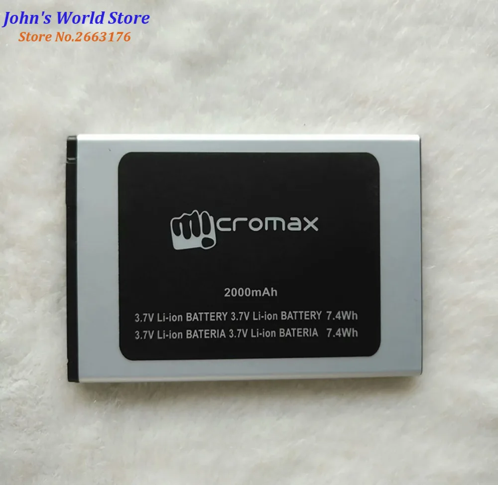 Высокое качество оригинальный для Micromax Q351 мобильный телефон литиевая батарея