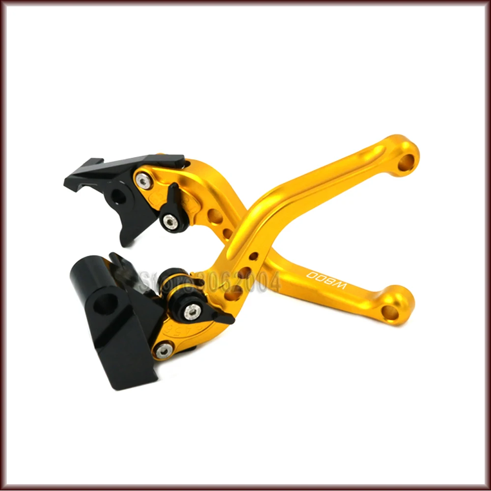 For KAWASAKI W800 / SE W800SE 2012-2014 2013 Aluminum Motorcycle Accessories Adjustable Short Long Brake Clutch Levers CNC | Автомобили и