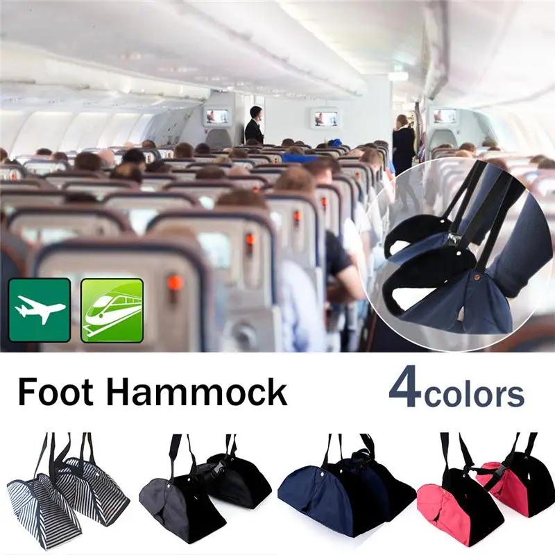 Подножка для автомобиля Портативная подставка ног путешествий самолета поезда