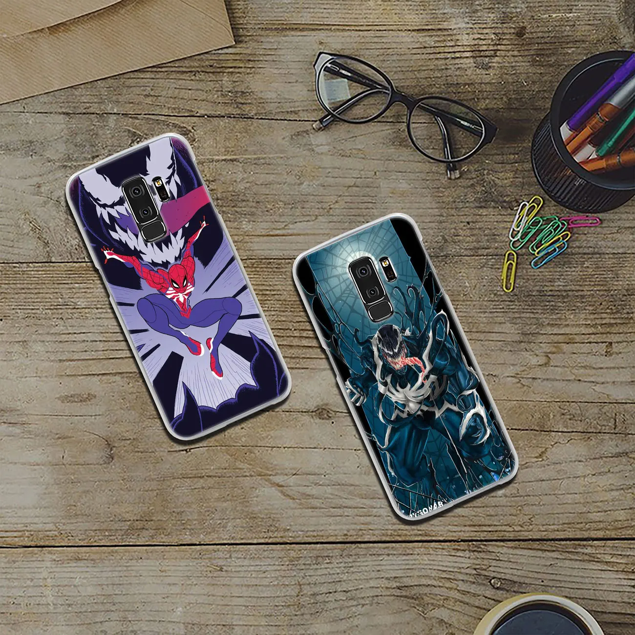 Твердый Чехол для Samsung Galaxy S7 S6 Edge S8 S9 + S10 Plus S10E Lavaza эдард Брок Eddie Brock чудо-яд |