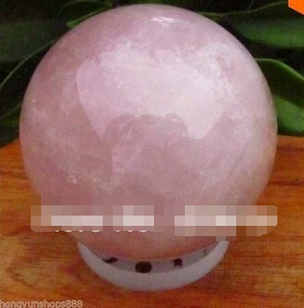 A 331AAA Природный розовый кварц хрустальный шар лечебный 60 мм | Дом и сад